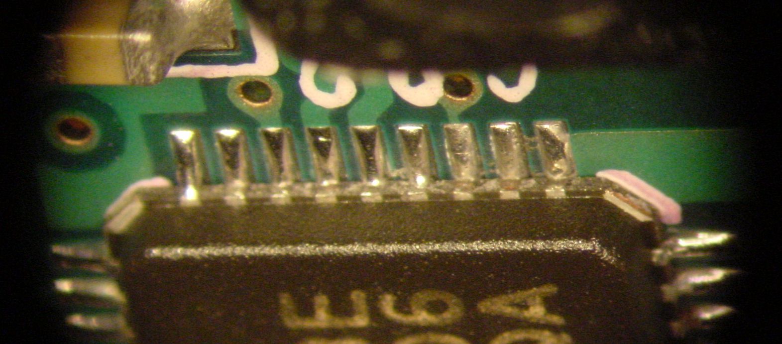 U8,  Solder Quality