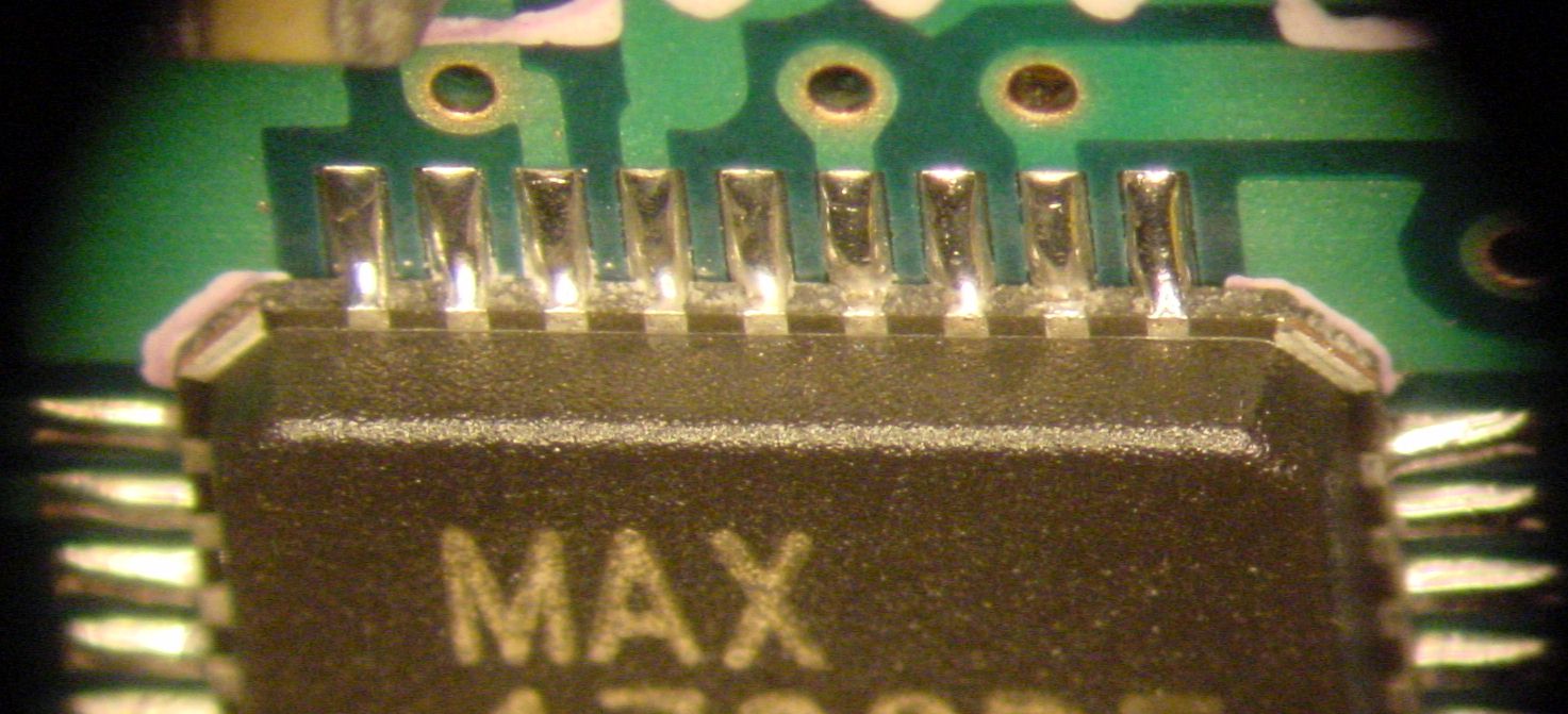 U8,  Solder Quality