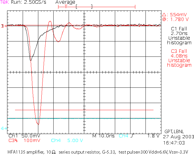 10 ohm output resistor screen snap