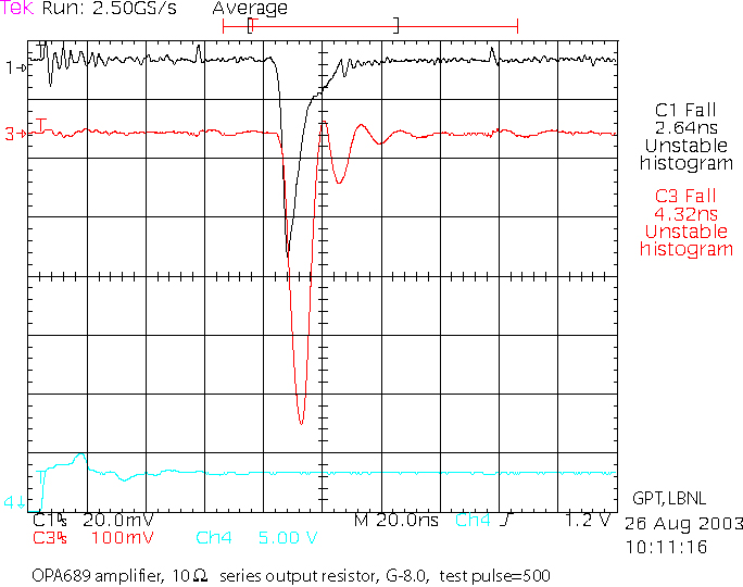 10 ohm output resistor screen snap